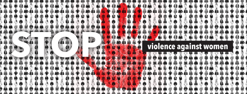 STOP VIOLENCE! La violenza contro le donne deve fermarsi, punto e basta.