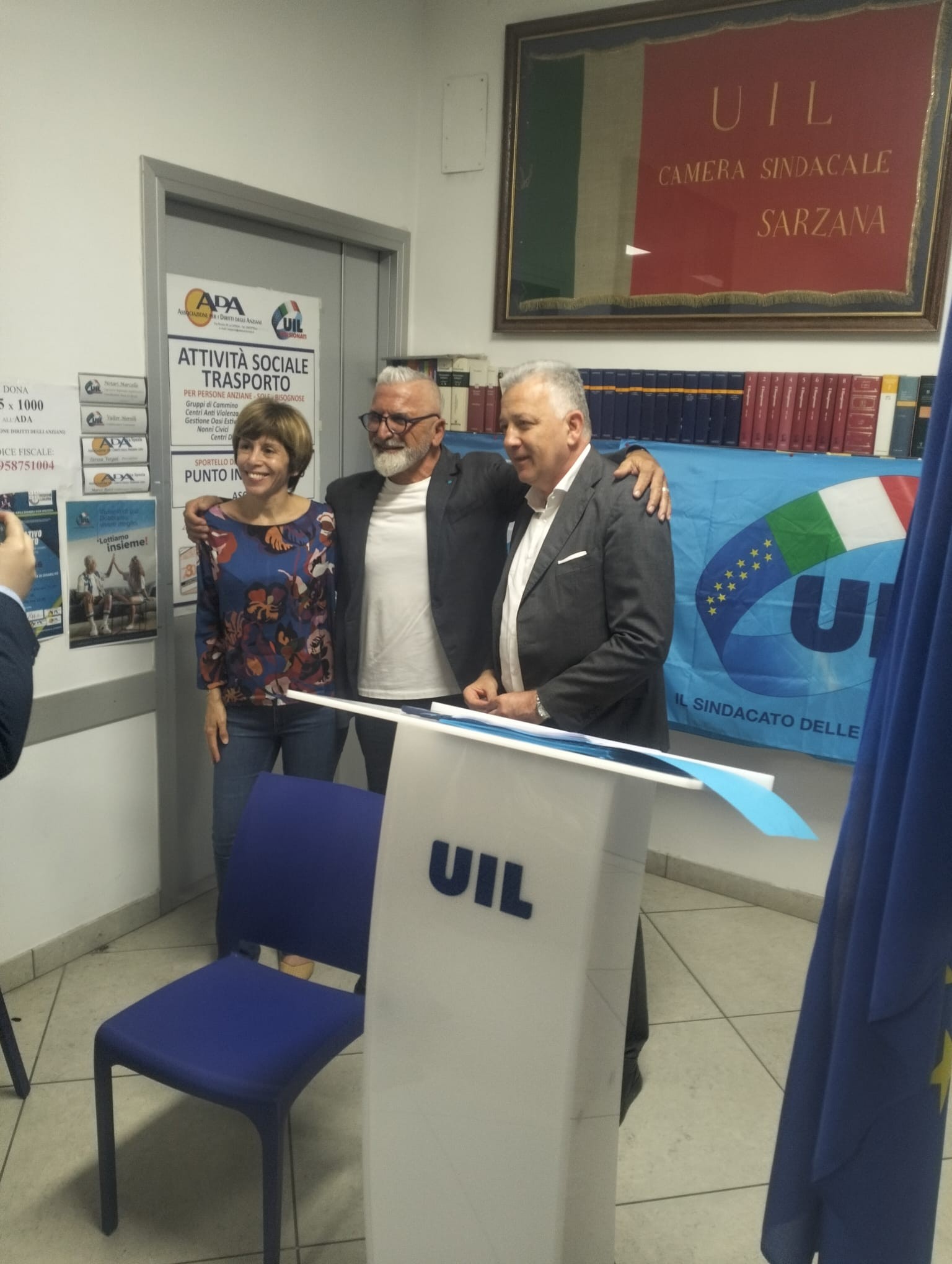 La Spezia, Uil Liguria ricorda Walter Andreetti.